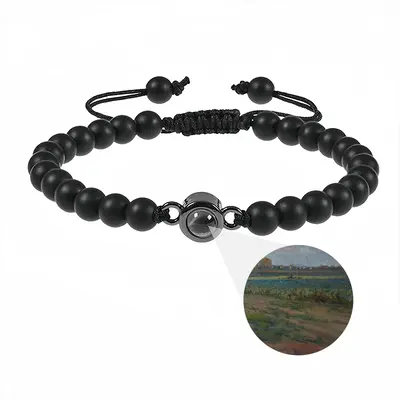 The Cabbage Field Titanium Steel Projection Bracelet