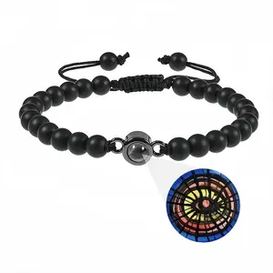 Mystic Eye Titanium Steel Projection Bracelet