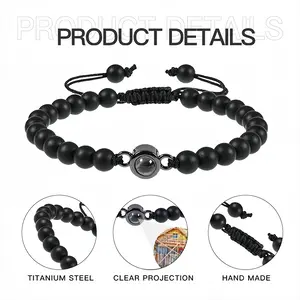 The Dancers House Titanium Steel Projection Bracelet