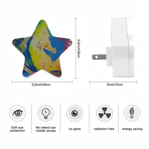 The Spaceship Sensor Night Light (Star)