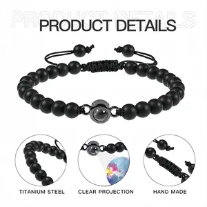 Apocalypse Of Joy Titanium Steel Projection Bracelet