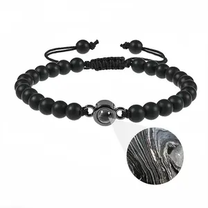 Outer Space Titanium Steel Projection Bracelet