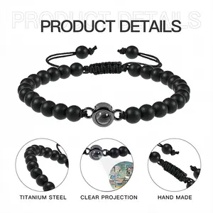 Cuckoo Land Titanium Steel Projection Bracelet