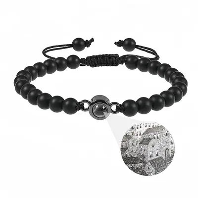 You Are Being Watched 2 Titanium Steel Projection Bracelet