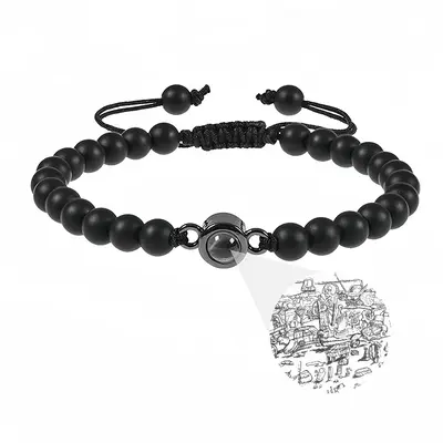 Battleground Titanium Steel Projection Bracelet