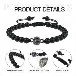 Party Time Titanium Steel Projection Bracelet