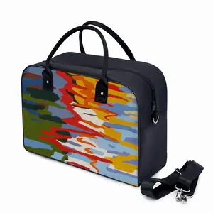 Reflections Of Boats In Water 3 Travel Tote Bag