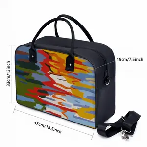 Reflections Of Boats In Water 3 Travel Tote Bag