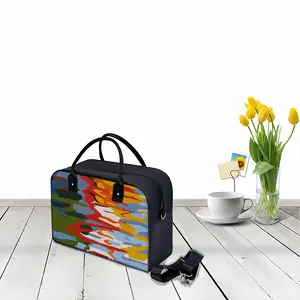 Reflections Of Boats In Water 3 Travel Tote Bag