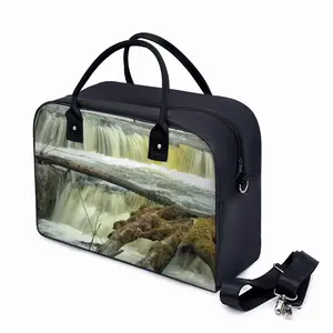 Minnihaha-Curling Waterfall Travel Tote Bag