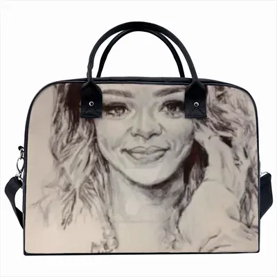 Rihanna Portrait Travel Tote Bag