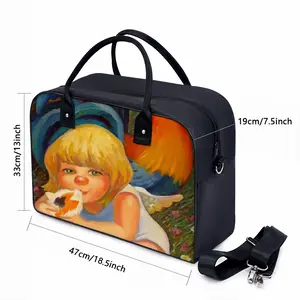 Innocent Kiss Of Angel Travel Tote Bag