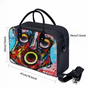 African Healing Mask Travel Tote Bag