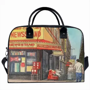 Peace Newsstand Brighton Beach New York City Travel Tote Bag