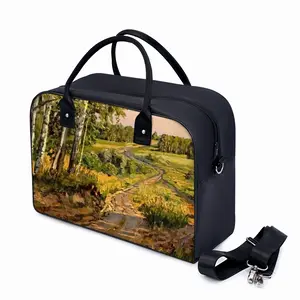 Country Road Landscape Travel Tote Bag