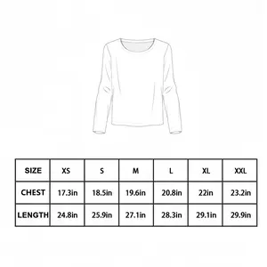 Women Dissolve Long Sleeve T-Shirt (Cotton)