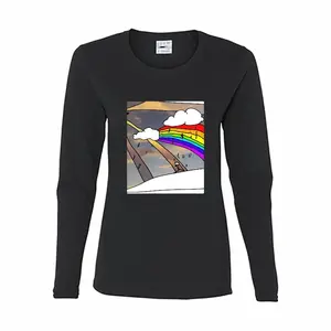 Women Rainbow 1 Long Sleeve T-Shirt (Cotton)