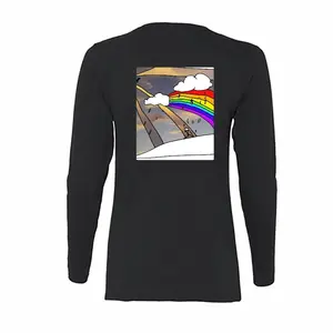 Women Rainbow 1 Long Sleeve T-Shirt (Cotton)