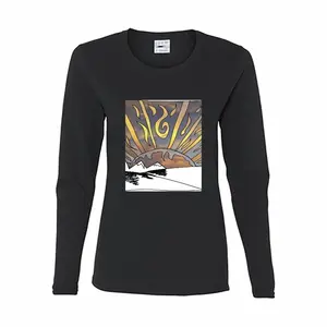 Women Sunset 2 Long Sleeve T-Shirt (Cotton)