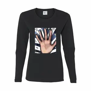 Women Hand Long Sleeve T-Shirt (Cotton)