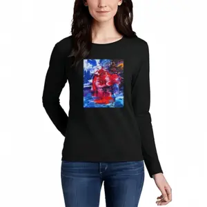 Women Metropolis Long Sleeve T-Shirt (Cotton)