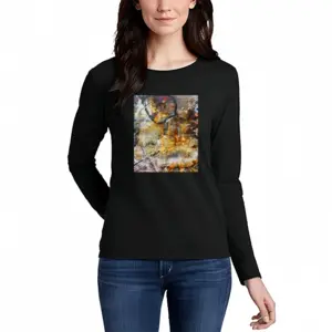 Women Clown Long Sleeve T-Shirt (Cotton)