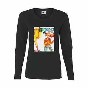 Women Ramones Long Sleeve T-Shirt (Cotton)