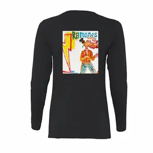 Women Ramones Long Sleeve T-Shirt (Cotton)