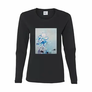 Women Ho The Pimp Long Sleeve T-Shirt (Cotton)