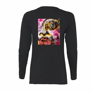 Women Ephemeral Face I Long Sleeve T-Shirt (Cotton)