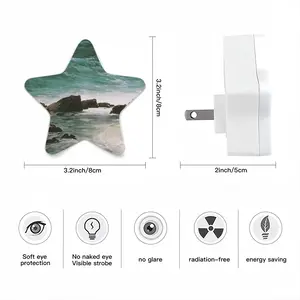 Breaking Waves Sensor Night Light (Star)