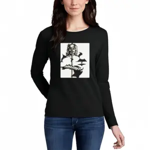 Women 1986 Long Sleeve T-Shirt (Cotton)