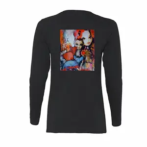 Women Cha Cha Cha Long Sleeve T-Shirt (Cotton)