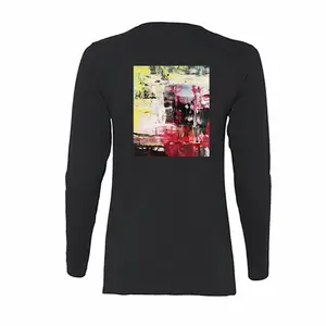 Women The Dark Menace Long Sleeve T-Shirt (Cotton)