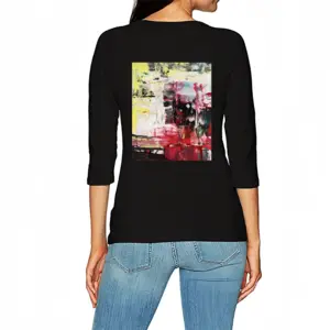 Women The Dark Menace Long Sleeve T-Shirt (Cotton)