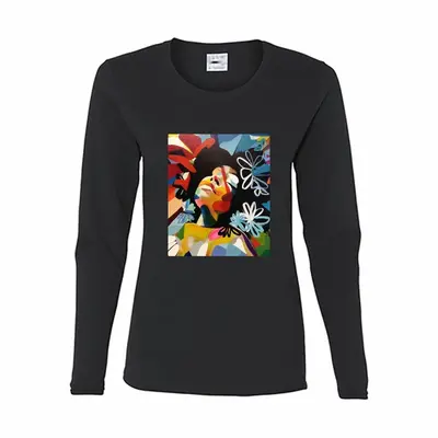 Women Liberte Long Sleeve T-Shirt (Cotton)