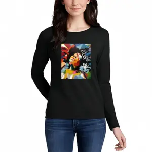 Women Liberte Long Sleeve T-Shirt (Cotton)