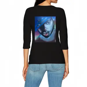 Women Stardust Long Sleeve T-Shirt (Cotton)