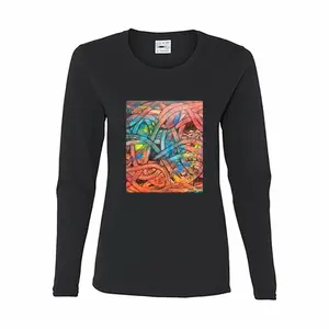 Women Karma Long Sleeve T-Shirt (Cotton)