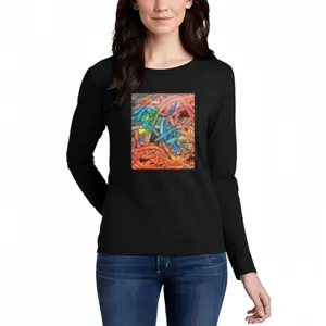 Women Karma Long Sleeve T-Shirt (Cotton)