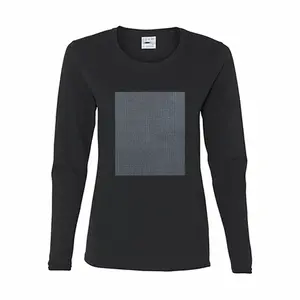 Women Anthracite Long Sleeve T-Shirt (Cotton)