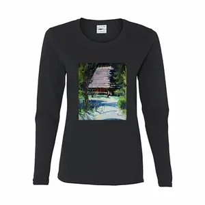 Women Village Silence Long Sleeve T-Shirt (Cotton)