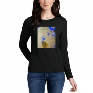 Women New Life Long Sleeve T-Shirt (Cotton)