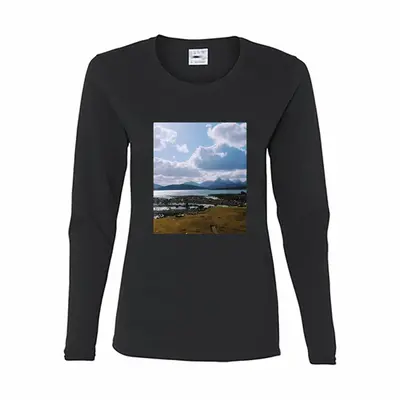 Women Cold Spring Day Long Sleeve T-Shirt (Cotton)