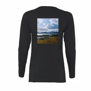 Women Cold Spring Day Long Sleeve T-Shirt (Cotton)