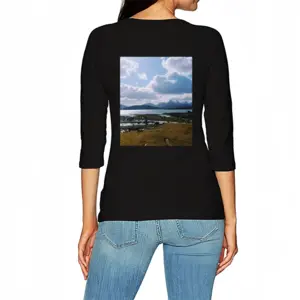 Women Cold Spring Day Long Sleeve T-Shirt (Cotton)