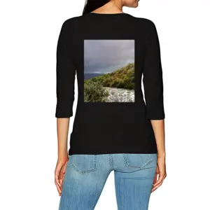 Women A Wintery Kildonan Burn Long Sleeve T-Shirt (Cotton)