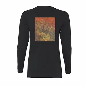 Women Blast Of Color Long Sleeve T-Shirt (Cotton)