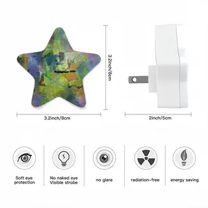 Hummingbird 9 Sensor Night Light (Star)