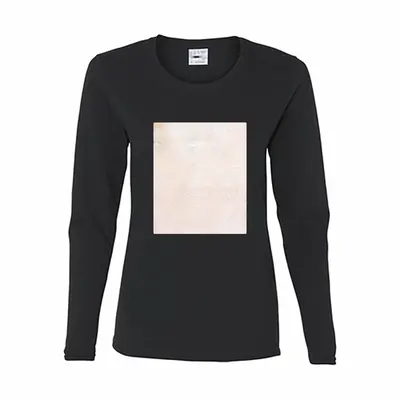 Women Silent Satisfaction Long Sleeve T-Shirt (Cotton)